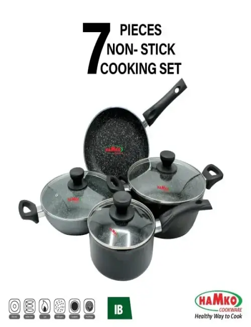 Non-stick Gift Set 7 Pcs-IB Code: HA 15-02 IB